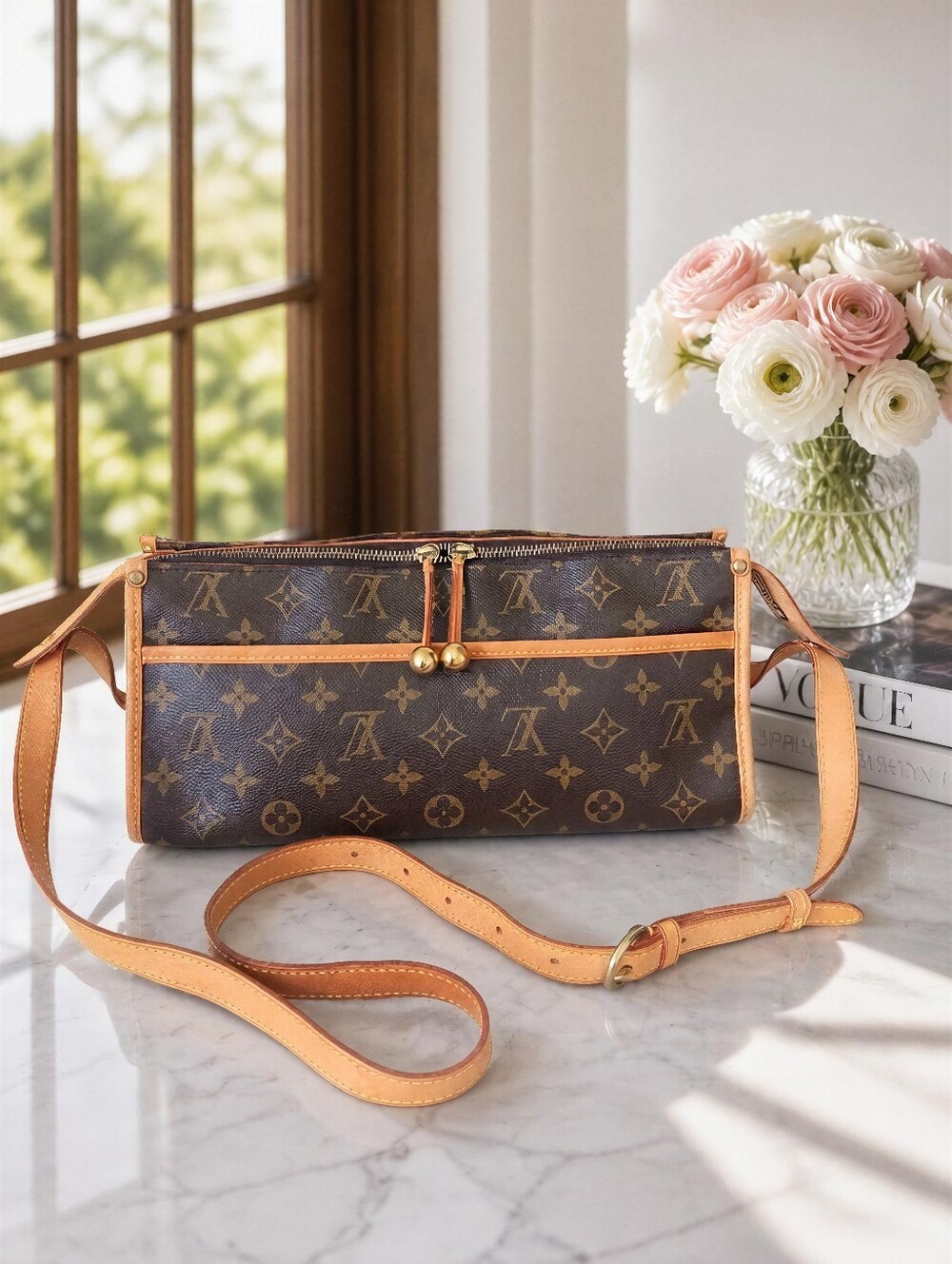 Louis Vuitton Popincourt Long Monogram Brown Crossbody Bag✨️ EUC - Picture 2 of 16